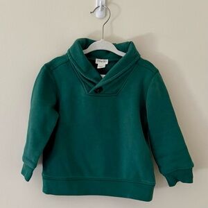 Green Crewcuts Kids Cowl Neck Sweatshirt